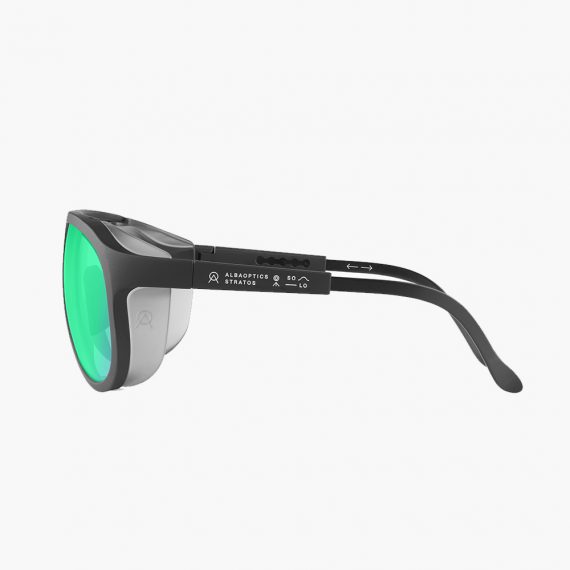 ALBA OPTICS lunettes Solo Black verre Photochromatic Beetle