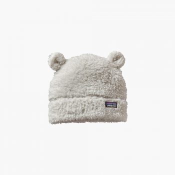 Patagonia bonnet enfant Furry Friends Fleece Hat Birch White
