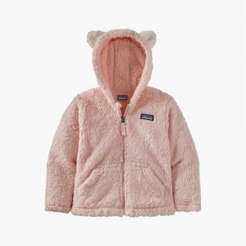 Patagonia polaire enfant Furry Friends Hoody Seafan Pink